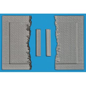 Mini Art 1:35 Brick wall 