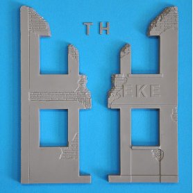 Mini Art 1:35 German pharmacy ruin