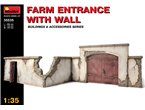 Mini Art 1:35 FARM ENTRANCE WITH WALL