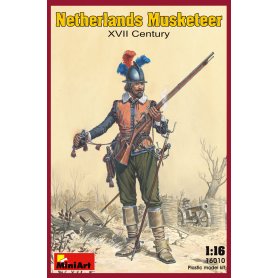 Mini Art 1:16 Netherlands Musketeer XVII century