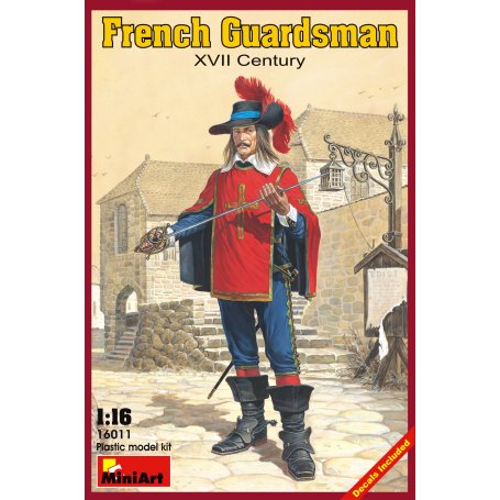 Mini Art 1:16 French Guardsman XVII century