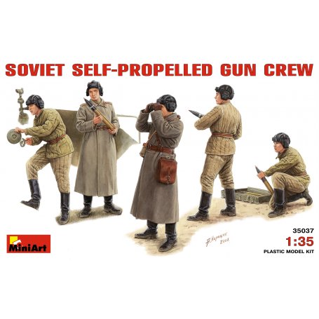 MINI ART 35037 SOVIET SPG CREW 1/35