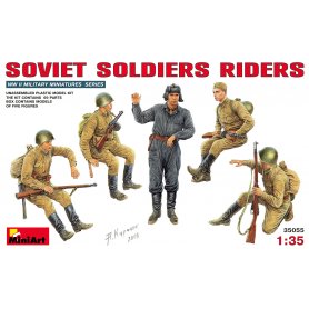 MINI ART 35055 SOVIET SOLDIERS RID.