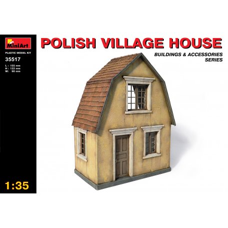 MINI ART 35517 POLISH VILLAGE HOUSE