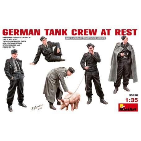 Mini Art 35198 German Tank Crew at rest