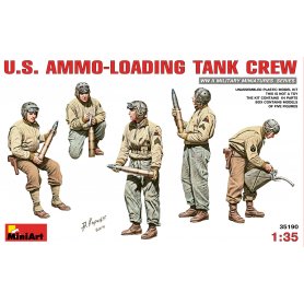 Mini Art 35190 US Ammo-Loading Tank Crew