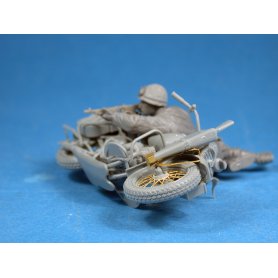 Mini Art 1:35 U.S. motorcycle WLA w/rifleman
