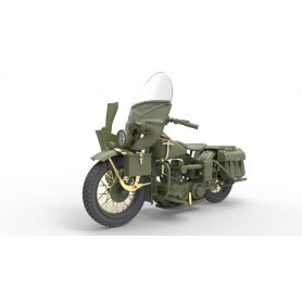 MINI ART 35168 US Military Policeman w/motorcycle