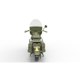 MINI ART 35168 US Military Policeman w/motorcycle