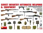 Mini Art 1:35 Sovier infantry automatic weapons and equipment