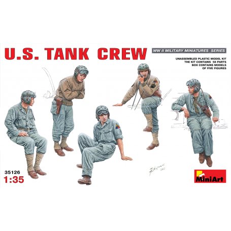 MINI ART 35126 US TANK CREW