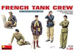Mini Art 1:35 FRENCH TANK CREW / WWII | 5 figurek |