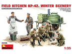 Mini Art 1:35 KP-42 / WINTER SCENERY | 6 figurines | 