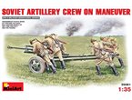 Mini Art 1:35 Anti-tank gun ZIS-3 w/crew on maneuver | 4 figurki |