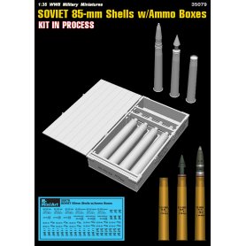 Mini Art 1:35 Sviet 85mm w/ammo boxes