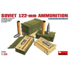 Mini Art 1:35 Soviet ammunition 122mm 