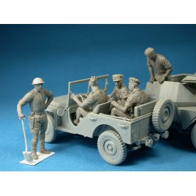 MINI ART 35051 BRITISH JEEP CREW