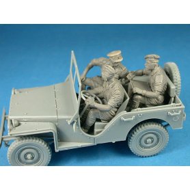 Mini Art 1:35 British staff car w/crew