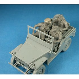 Mini Art 1:35 British staff car w/crew
