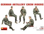 Mini Art 1:35 German artillery crew riders | 5 figurines | 
