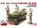 Mini Art 1:35 U.S. Truck Bantam 40 BRC w/crew