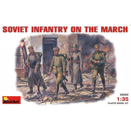 MINI ART 35002 SOVIET INFANTRY 1/35