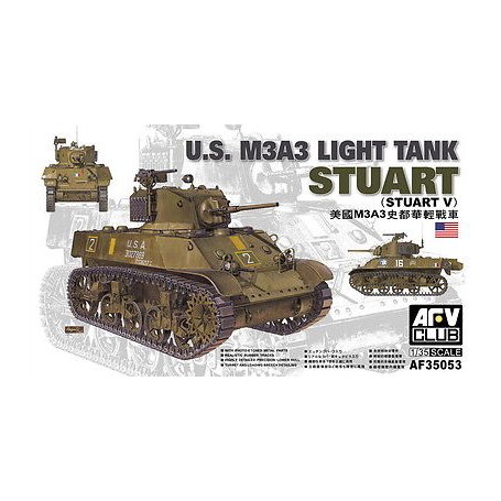 AFV Club 35053 M3A3 Light Tank