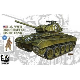 AFV Club 35054 WWII M24 Chaffee Light Tank