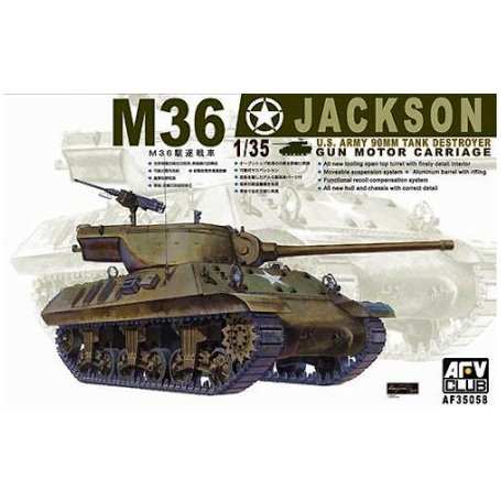 AFV Club 35058 M-36 Tank Destroyer