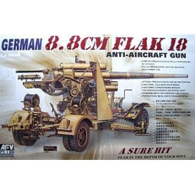 Afv Club 1:35 German 8.8 Cm Flak 18