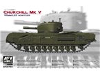 AFV Club 1:35 Churchill Mk.V w/95mm howitzer