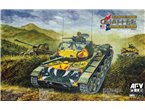 AFV Club 1:35 M24 Chaffee / KOREA WAR CAMOUFLAGE