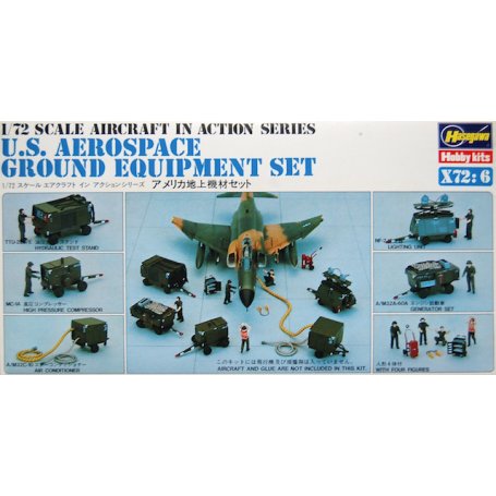 Hasegawa X72-6 - 35006 Ground Equipment Set