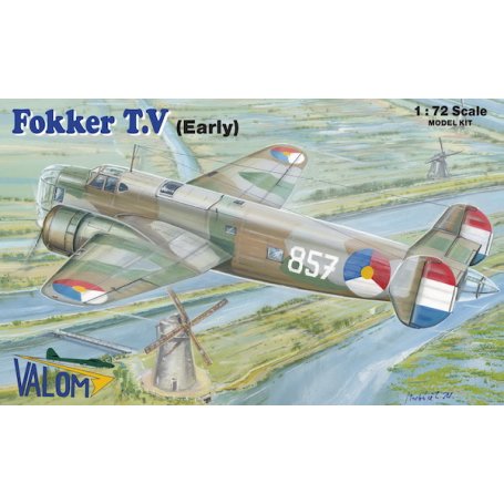 Valom 72103 Fokker T.V. (Early) 1/72