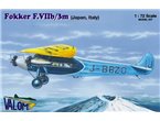 Valom 1:72 Fokker F.VIIB/3M