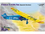 Valom 1:72 Focker F.VIIB/3M / SPANISH BOMBER 