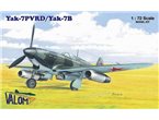 Valom 1:72 Yakovlev Yak-7PVRD/Yak-7B