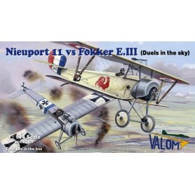 Valom 14420 Nieuport 11 Vs Fokker E.III 4 modele