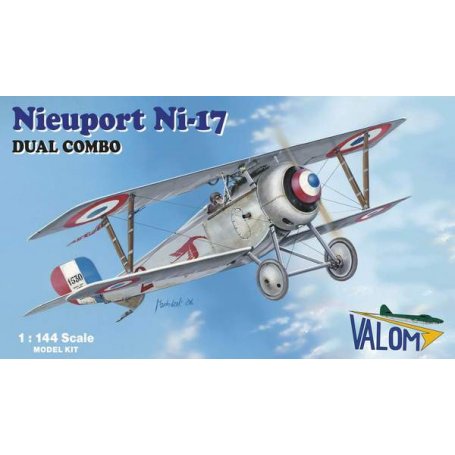 Valom 1:144 Nieuport NI-17 dual combo set