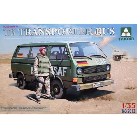 TAKOM 2013 Bundeswehr T3 Transporter bus w/figure