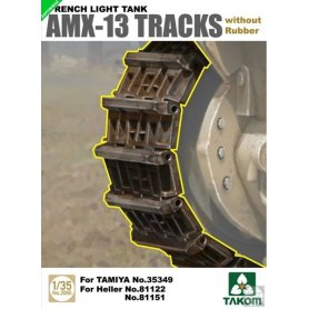 Takom 2060 AMX-13 tracks without Rubber