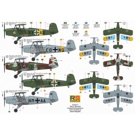 RS Models 92205 Bucker Bu-131 D In Fliegerschulen
