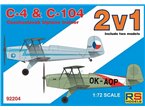 RS Models 1:72 C-4 and C-104 | 2in1 |