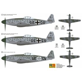 RS Models 92201 Messerschmitt Me 309 V1 & V2 1/72