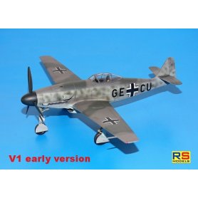 RS Models 92201 Messerschmitt Me 309 V1 & V2 1/72
