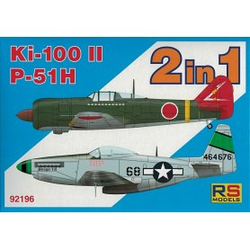 RS Models 92196 Ki 100 II/P-51H 2 in 1