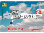 RS Models 1:72 Bucker Bu-131 A Jungmann
