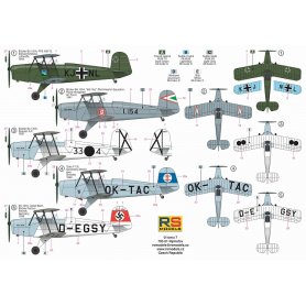 RS Models 1:72 Bucker Bu-131 A Jungmann