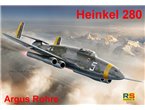 RS Models 1:72 Heinkel He-280 z silnikami Argus