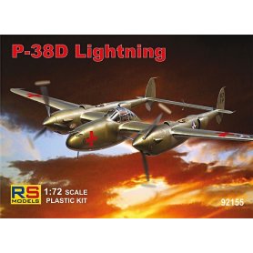RS MODELS 92155 P-38 D LIGHTNING